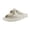 Cream Stripe Canvas, variant on Women's Elara Slide Sandal, Cream Stripe Canvas, 8.5, Medium