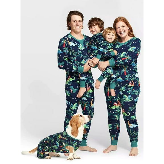 Yuanyu Christmas Pajamas Parent-Child - 2 PCS Family Christmas PJs Matching Sets or Jumpsuit