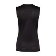 thumbnail image 3 of C2 Sport T-Shirt Sans Manches Col en V pour Femmes, m, Noir, 3 of 3
