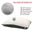 thumbnail image 3 of Majestic Pet | Poly/Cotton Rectangular Pillow Pet Bed For Dogs, Removable Cover, Green, Large, 3 of 5