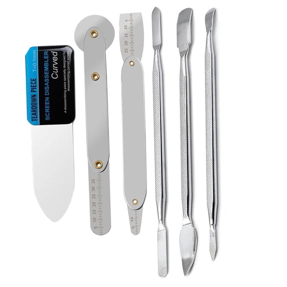 Metal Spudger Pry Tool for Electronics Repair Phone, Tablet, Computer LCD Screen Opening Pry Card
