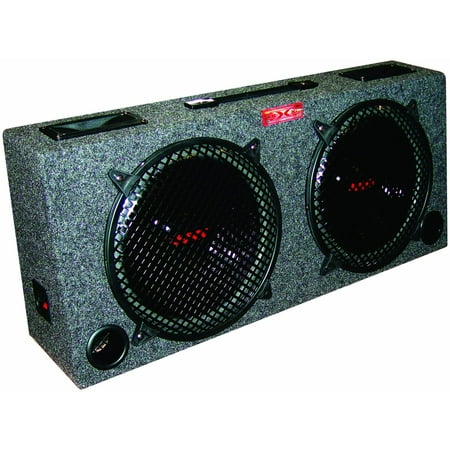 - Kic100 Dual 10 Inch Car Audio Subwoofer Box with 5 Inch Tweeters