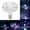 White, variant on Kokovifyves Modern Ceiling Fan with Light Low Profile Ceiling Fan LED Dimmable with Light Kit Lamp E27 Lamp Holder for Bedroom Bathroom Indoor Ceiling Fan