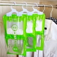 thumbnail image 7 of Odorless Dehumidifier Bags, 4 Pack Moisture Absorbers With Hanger For Closet, Bedroom, Bathroom, Basement, Wardrobe, Laundry Room, 7 of 7