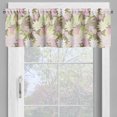 thumbnail image 2 of Ambesonne Floral Valance Pack of 2, Vintage English Garden Soft, 54"X18", Multicolor, 2 of 5