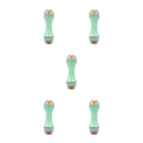 Bola de control de succión de aceite de piedra Minnieouse Rodillo facial Herramienta de maquillaje Verde
