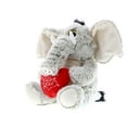 thumbnail image 5 of Dollibu I Love You Heart Big Eye Elephant Plush - 7 inches, 5 of 5