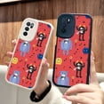 thumbnail image 1 of "Protege tu iPhone con una divertida y colorida funda mate de dibujos animados de doble capa para teléfono", 1 of 4