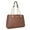 Brown, variant on MEDIUM Chain Shoulder Bag for Women Hobo Handbags Tote Purse, Gold
