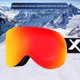 thumbnail image 4 of Gafas De Esquí Gafas magnéticas para deportes de nieve, gafas protectoras antivaho de doble capa para invierno, 4 of 6