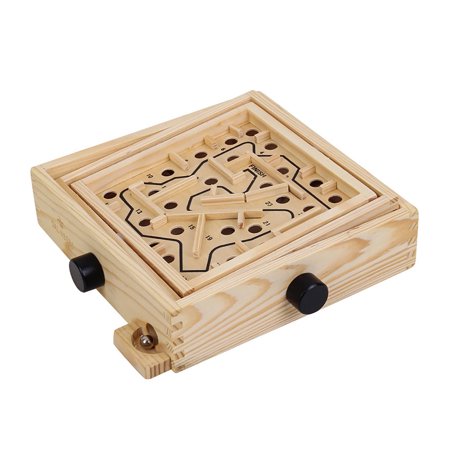 (Clearance)XIANXIAN Wooden Ball Games Wooden Puzzle and Brain Health Coordinated Developmen for Kids and Old Man Montessori Toys for 1 Year Old