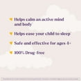 thumbnail image 4 of Natrol® Kids Sleep+™ Calm, Melatonin & L-Theanine, Sleep Gummies for Kids, Strawberry Flavor, 60 Ct, 4 of 11