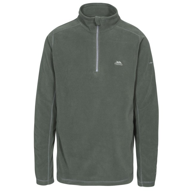 Trespass - Jersey polar modelo Maringa para hombre (Oliva)