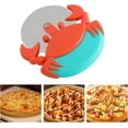 thumbnail image 2 of ABPETE Cute Roller Pizza Cutter Easy to Cut Pizza Easy to Clean Fun Cut Pizza Cutter Pizza Gift Cutter For left- and right-handed people, 2 of 7