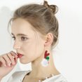 thumbnail image 4 of Christmas Charm Earring Creative Creative Xmas Drop Earring Pendant Earring, 4 of 5