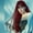 Red, variant on Air Bangs Corn Perm Full Hair Wigs - Natural Look & Comfortable Fit for Everyday Use