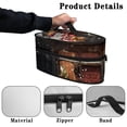 thumbnail image 5 of HELLHERO Portable Iron Organizer Christmas Snowman Universal for Most Irons Fits Traveling Outing St.Patrick's Day(Case Only), 5 of 6