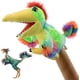 thumbnail image 4 of Hand Puppets Dinosaur for Boys Girls, Plush Dinosaur Stuffed Animal Toys Gifts for 3-6 Year Old Boy (Caudipteryx), 4 of 5