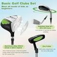thumbnail image 2 of Junior Complete Golf Club Set with Stand Bag Rain Hood, 2 of 9