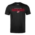thumbnail image 2 of Men's Levelwear Black Carolina Hurricanes Richmond Carve T-Shirt, 2 of 3