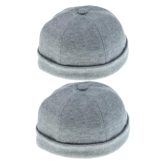 Sombrero de motociclista de 2 partes Dockerscap para hombre, gorra de béisbol, gorra Harbor Gris neutro