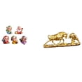 thumbnail image 1 of Escultura de resina del dios de y estatua Feng Shui, figuras modernas de animales de la riqueza china para escritorio, dormitorio, decoraci, 1 of 8
