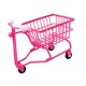 thumbnail image 5 of Mini carrito de compras, mini cesta de almacenamiento, modelo de carrito, lindo accesorio de fotografía. Rosa rojo, 5 of 9