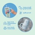 thumbnail image 2 of YAYA My First Travel Tumbler for Preschool & Kids 3+, Insulated Stainless Steel Tumbler with Reusable Silicone Straw & Spill-Proof Lid, Cup Holder Compatible, BPA-Free, 12oz, Peppa Pig, 2 of 7
