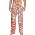 thumbnail image 1 of Fotbe Corals Pantalones de Pijama para Hombre, Pantalones de Dormir, Pantalones de Casa con Cintura Ajustable y Bolsillos-XX-Large, 1 of 6