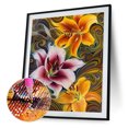 thumbnail image 2 of Cuadros Decorativos Pintura de diamante 5D DIY Kits de flores que fluyen taladro Likrtyny cuadrado completo decoración de pared artesanía, 2 of 8