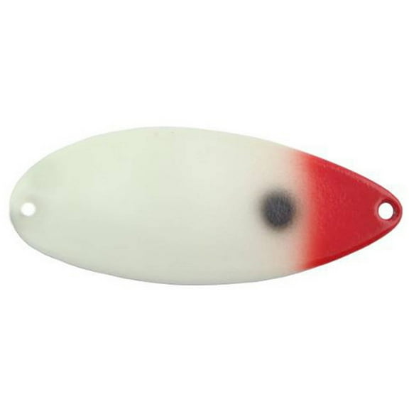 Acme Tackle Little Cleo Fishing Spoon Supper Glow 2/5 oz. Bloody Nose