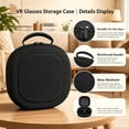 thumbnail image 2 of BUTOMKY Hard Shell VR Carrying Case Compatible with Meta Quest 2/Quest 3/Quest 3S, Shockproof Portable Travel Storage Bag for VR Headset, Touch Controllers & Elite Strap Accessories, 2 of 6