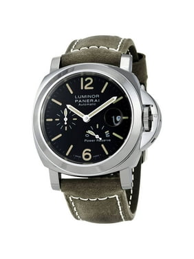 Panerai Luminor Power Reserve Automatic 44mm Black Dial Men's Watch PAM01090