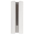 thumbnail image 5 of Dispensador de vasos de papel, cubierta a prueba de polvo, plástico, ahorro de espacio, ventana visible, soporte para vasos, soporte de pared para vasos de papel, color blanco, 5 of 5