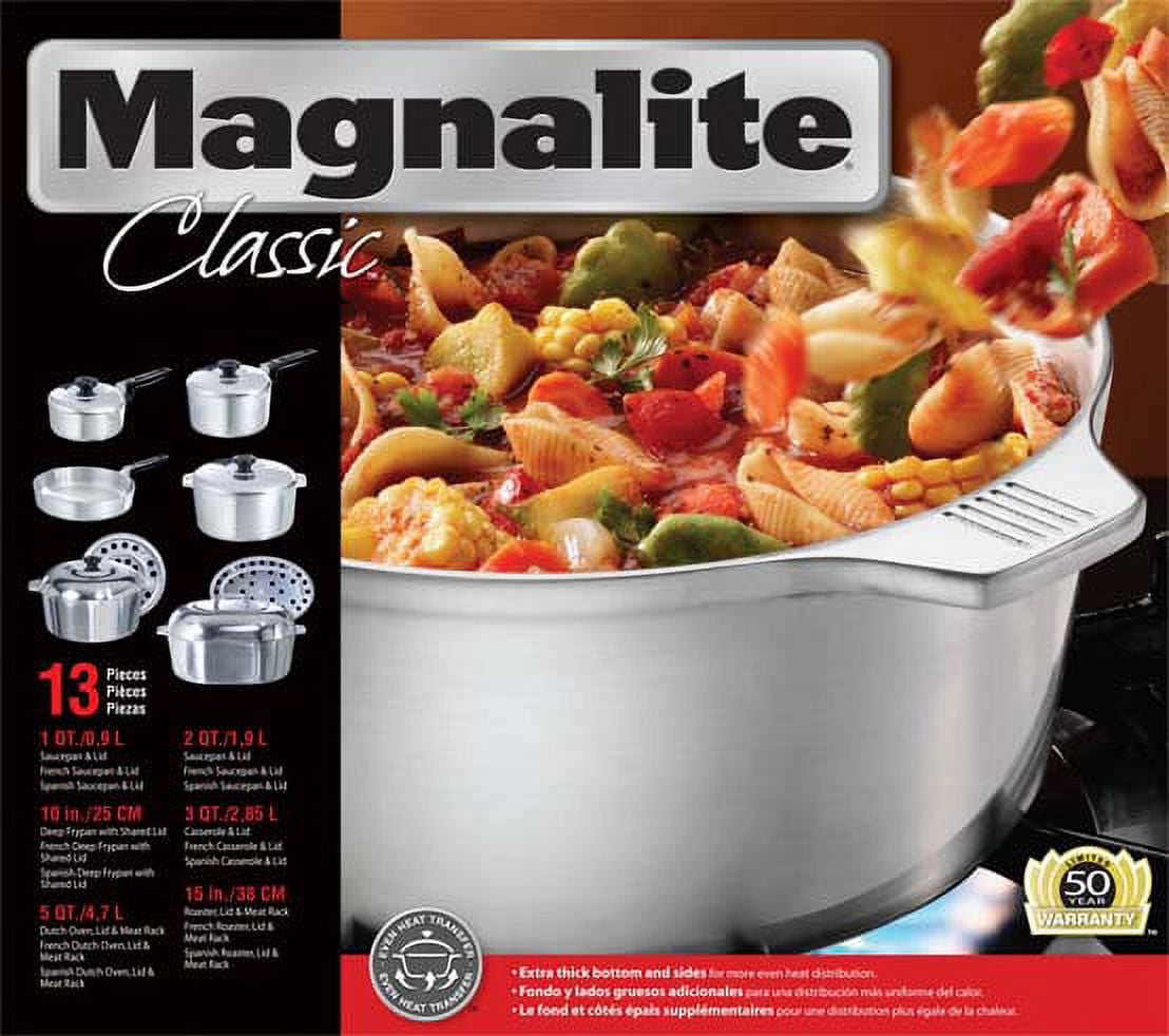 Magnalite Cast Aluminum Cookware Set, 13 Piece