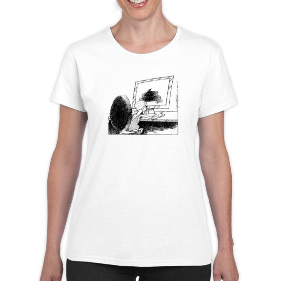 Anger Source Content T-Shirt Women -Wilfred Hildonen Designs, Female Small