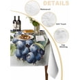 thumbnail image 2 of Blueberries Table Cloth, Farmhouse Blue Fruits Green Botanical Waterproof Tablecloth for Rectangle Tables, Reusable Washable Fabric Table Cover for Restaurant Kitchen Dining Tables 60"x84", 2 of 6