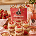 thumbnail image 5 of Pop Daddy Pretzels Strawberry Shortcake Seasoned Pretzel Sticks, 3 oz Bag (Pack of 3) - Limited Edition Candy Flavor, Sweet Creamy Berry Sourdough Snacks, Gourmet Dessert Pretzel Sticks, 5 of 7