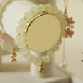thumbnail image 3 of Coward Jewelry Holder Stand,2 Tier Necklace Bracelet Organizer with Tray,Jewelry Displays for Selling Bangles Scrunchie Hair ties Watches and Chains,Beige Velvet., 3 of 7