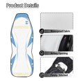 thumbnail image 5 of POLERO Polyester Front Car Seat Covers for Auto, Washable Stretchy Driver Seats Protector Cushion, Argentina Flag Design, 5 of 12