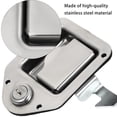 thumbnail image 4 of Miangastore Loquet de Porte Rv de Remplacement pour Remorque de Voyage Loquet de Porte en Acier Inoxydable 1 Ensemble 11X9CM, 4 of 8