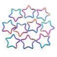 thumbnail image 4 of unbranded 10Ud Llaveros Multicolor Compactos Y Ligeros Para Sus Proyectos De Manualidades, 4 of 7