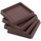 thumbnail image 1 of GOOHOCHY 4 posavasos cuadrados de goma para muebles, almohadillas antideslizantes para patas de sillas y ruedas., 1 of 8