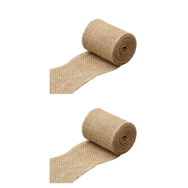 Cateissary 1 rollo de decoraciones de boda, accesorios de ropa decorativos creativos, cinta de ropa Natural Simple de buen aspecto, Color Color verdadero 6*200cm 2piezas