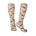 thumbnail image 4 of Balery Leopard Print Printed Novelty Socks Men's Women's Crew Socks Sports Socks Knee High Socks Cotton Socks Quirky and Cool Socks, 4 of 9
