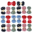 thumbnail image 1 of Gorro para mascotas, 20 piezas de poliéster con lazo para mascotas, accesorio para mascotas, decoración para mascotas, diseño a prueba de futuro, 1 of 12