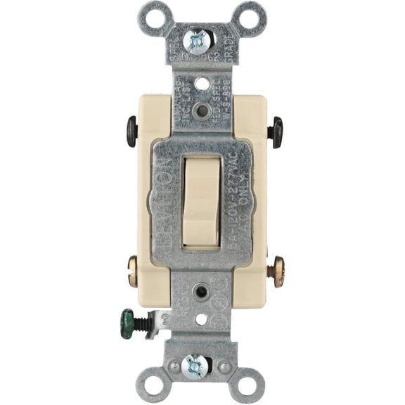 Leviton Grounded Quiet 4-Way Switch - Pack of 2 — Indoor & Outdoor Use, NEC-Compliant