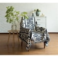thumbnail image 2 of SHELLTON Cozy Stylish Cotton Cable Knitted Throw Blanket For Sofa Bedding Home, 2 of 7