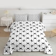 thumbnail image 2 of Homewish Ice Hockey Twin Comforter Set, 2Pcs Sport Theme Microfiber Bedding for Teens, 2 of 8