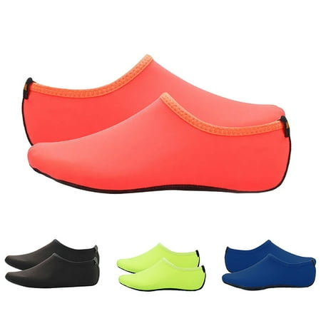 

Porfeet Unisex Summer Outdoor Diving Snorkeling Swimming Socks Beach Water Sport Shoes Black 3XL